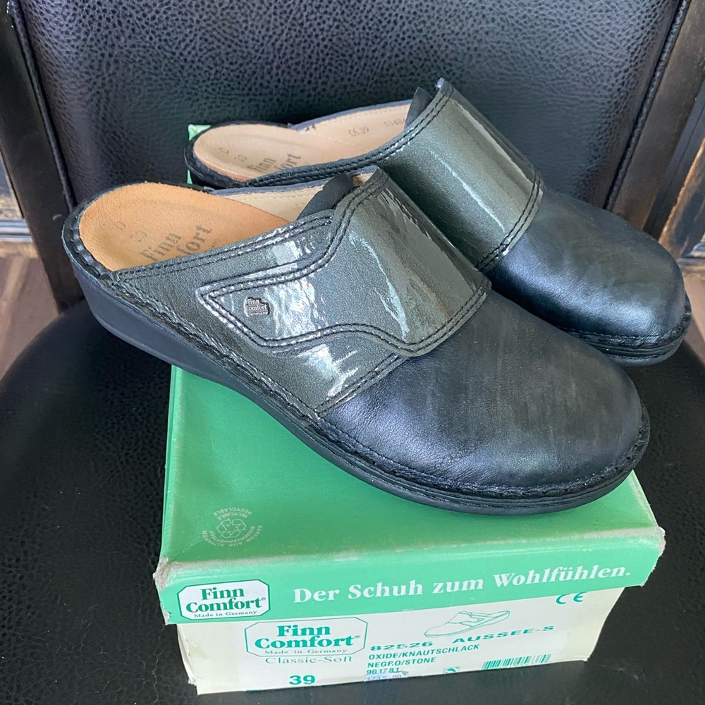 Brand new!! Finn Comfort Shoes, Aussee, EU 39, black and grey